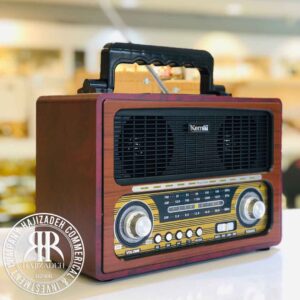 KEMAI رادیو رومیزی  قهوه ای  1800BT