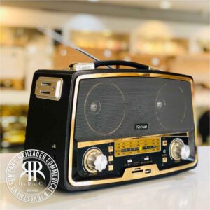 KEMAI رادیو رومیزی  مشکی  R-B-1701