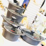 کاندید سرویس قابلمه  10پارچه اسکار بایوگرانیت خاکستری  00109030