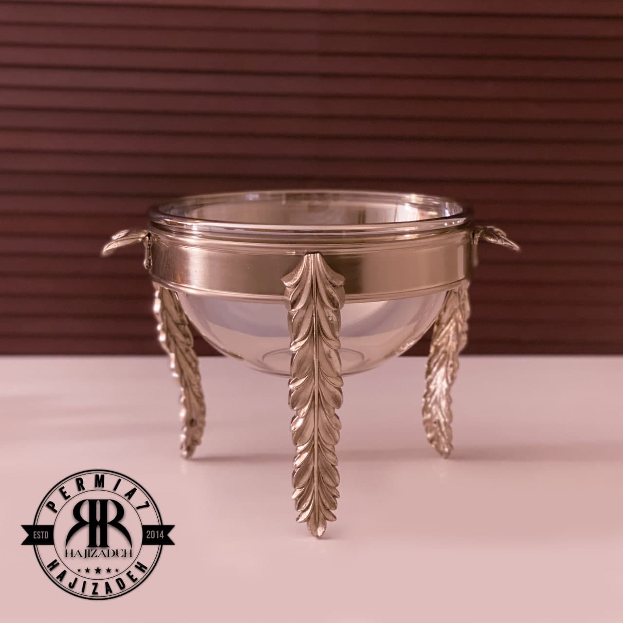سالینو  سوفله برگی نیکل نقره ای مات سالاد متوسط  7006N