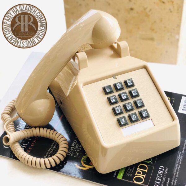 CLASSICAL TELEPHONE تلفن رومیزی کلاسیک کرم  T-8020