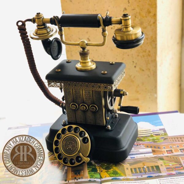 CLASSICAL TELEPHONE تلفن رومیزی کلاسیک مشکی انتیک  1923