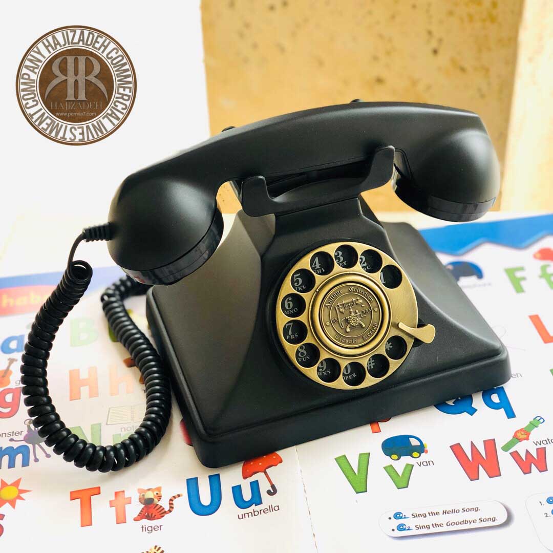 CLASSICAL TELEPHONE تلفن رومیزی کلاسیک مشکی  1929