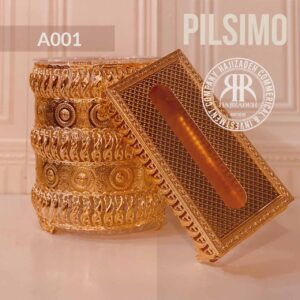 پیلسیمو  طلایی  سطل و دستمال  A001-A002