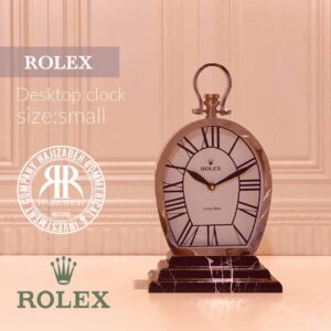 ROLEX رولکس ساعت رومیزی  هلال بدنه فلزی  قطر 20 – 1900