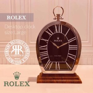 ROLEX رولکس ساعت رومیزی هلال بدنه فلزی قطر 36 – 1700