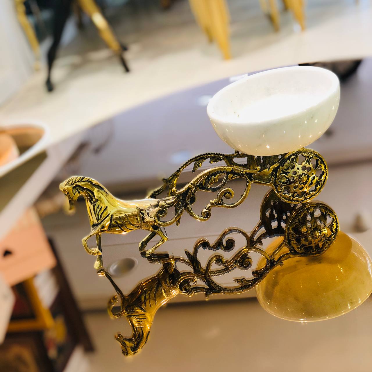 STONE استون سنگی  رینگ کالسکه اسب  S-6827