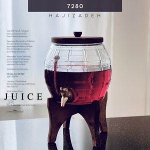 EMBICO ام بی کو  کلمن 5 لیتر بلوری پایه و درب چوبی  7280