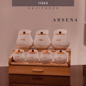 ARSENA ارسنا  پاسماوری 7 پارچه یقه دار کشو دار  11262