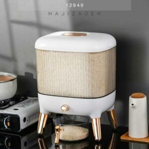 سطل برنج خارجی وارداتی 10 کیلویی طلایی  12949