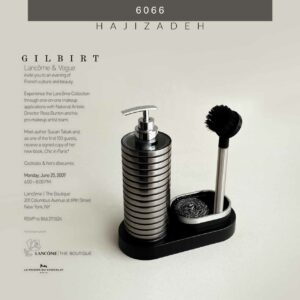 گیلبرت جا مایع و اسکاچ بلند نقره ای 6066-SILVER