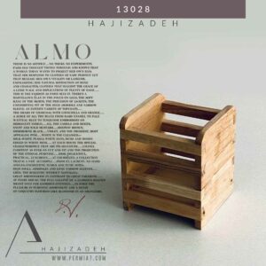 NICE WOOD نایس وود  جاقاشقی یک خانه دسته دار چوبی کد155- 13028