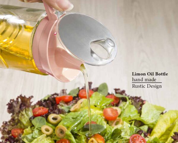 لیمون روغن ریز شیشه ای روستیک  سایز 2 - 188035