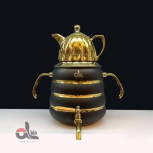 ALTIN التین  نکدار کتری قوری مشکی طلایی  کد 940 14263