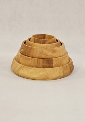 NICE WOOD نایس وود چوب  بشقاب گرد ضخامت 4 کد312 13019