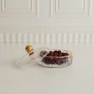 خرما خوری .قندان. شکلات لب طلا رویال Y239G