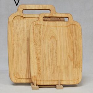 NICE WOOD نایس وود  چوب تخته  گوشت دسته بیرون  مستطیل بزرگ NICEWOOD-507