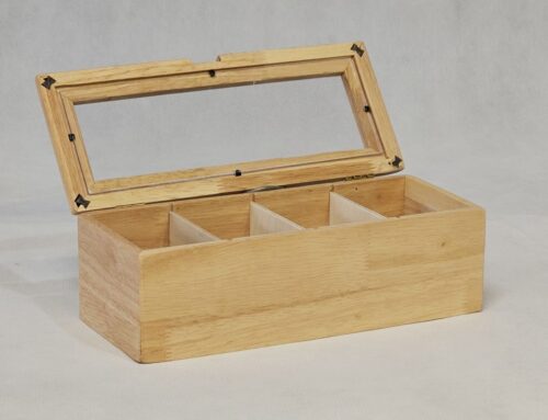 NICE WOOD نایس وود  چوب  جعبه تی بگ 4  خانه کد 125 – 7111