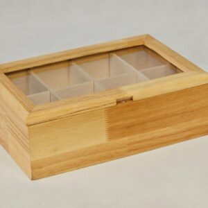 NICE WOOD نایس وود  چوب  جعبه تی بگ 8  خانه  NICEWOOD-126