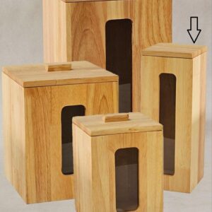 NICE WOOD نایس وود  چوب   پنجره دار  بانکه ماکارونی کد 117 11687