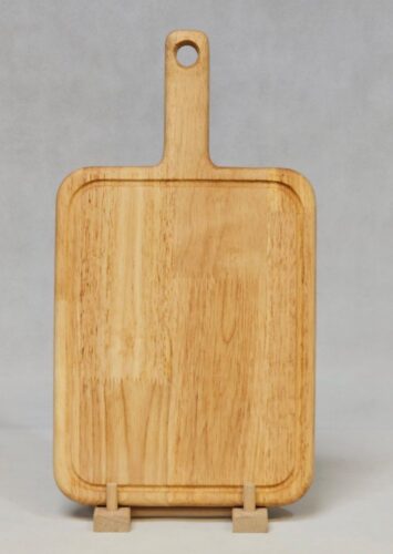 NICE WOOD نایس وود  چوب  تخته گوشت دسته راکتی مربع   NICEWOOD-515