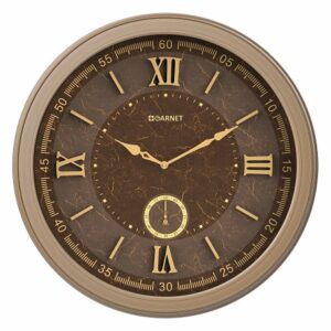 SCHOBERT شوبرت گارنت ساعت دیواری قطر 70 بژ BE-5468