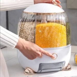جا حبوبات 5 خانه مدل گنجشکی وارداتی 14501