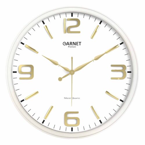 SCHOBERT شوبرت  گارنت ساعت دیواری سفید   5020WWG