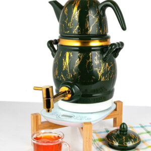 کتری قوری و چای ساز برقی سرامیکی صفحه دیجیتال 14613