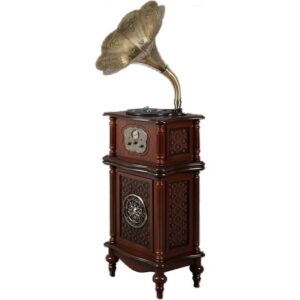 WALTHER والتر گرامافون  مبله 5 کاره قهوه ای  BR-658