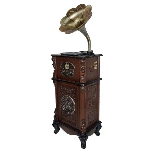 WALTHER والتر گرامافون   مبله 5 کاره قهوه ای شیپور فلز  3512FBR