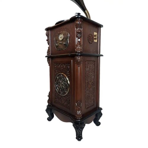 WALTHER والتر گرامافون   مبله 5 کاره قهوه ای شیپور فلز  3512FBR