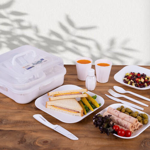 هوم کت ست مسافرتی 42 پارچه سانیا 3552