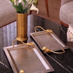 سالینو سینی جفتی مستطیل لیلیوم طلایی 6097/22LNG