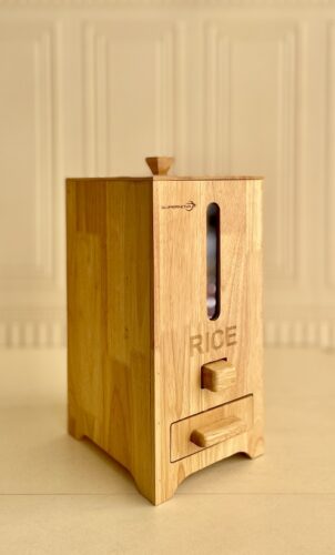 سوپرنوا سطل برنج پیمانه دار چوبی 14374