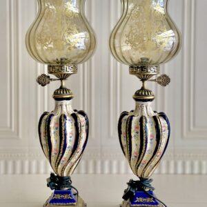 چراغ جفتی طرح فرانسوی اسمارتیس ابی لاجوری 14812