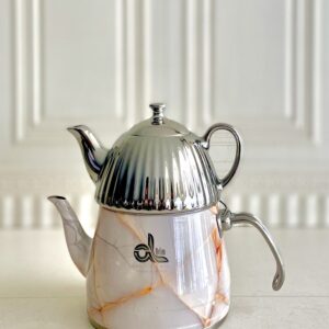 ALTIN التین کتری قوری طرح سنگ لوله ای دسته عصایی کروم کد(4) 941- 14830