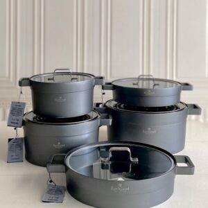 ROCK LAND  راکلند سرویس قابلمه 14 پارچه تمیس خاکستری 5120- 14819