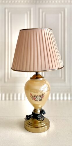 MGM ام جی ام  اباژور رومیزی حباب  گلدار مدل کاسیاس   12484