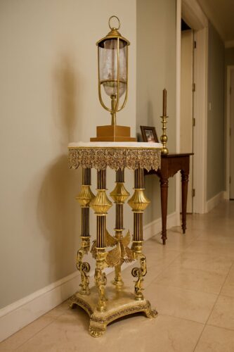 ویونا میز تلفن و اباژور 4 پایه فرشته 13154