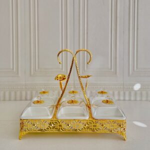 پیلسیمو طلایی  اردو خوری 6 خانه مستطیل CR05457