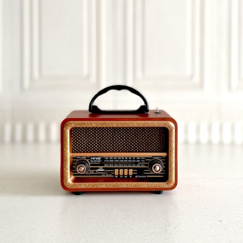 NNC ان ان سی  رادیو رومیزی قهوه ای 8070- 14466