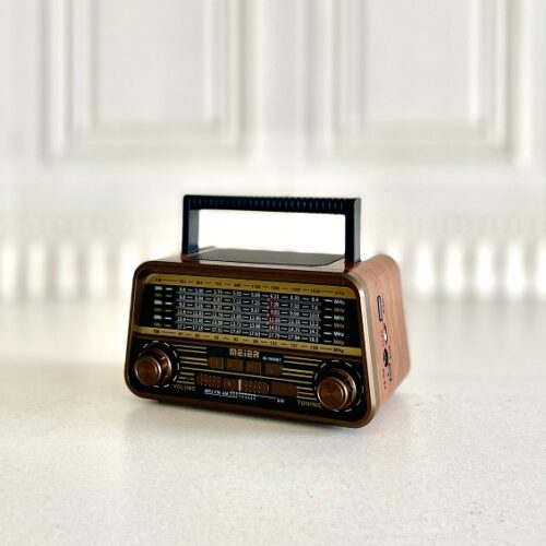 MEIER مایر رادیو رومیزی قهوه ای کوچک 1940- 14906