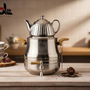 ALTIN التین  کتری قوری دسته باکالیت طرح چوب کد 924- 14929