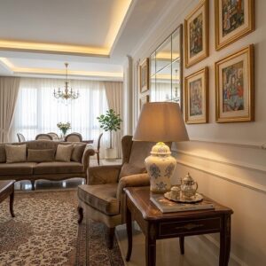 اباژور رومیزی طرح جینجر بزرگ 14599