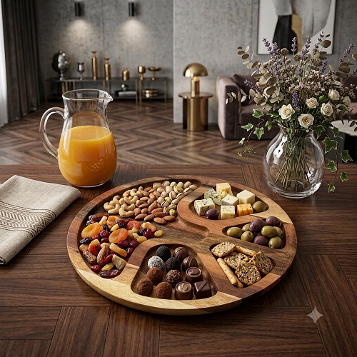 TITO تیتو  چوب گردو اردو خوری پنجه ای 15509