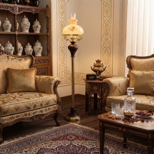 گلدن گیفت  اباژور کنار سالنی طرح گرد سوز L5 مدل روشا  088-522